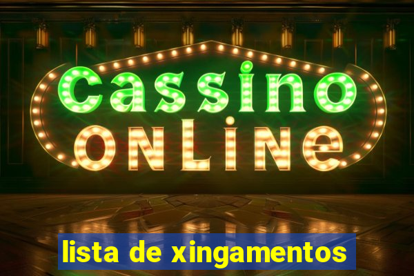 lista de xingamentos